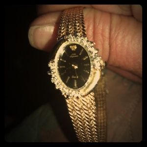 Jules Jorgensen vintage diamond watch